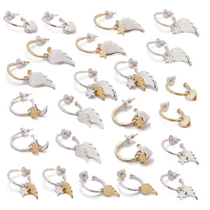 Silver Angel Wing Charms