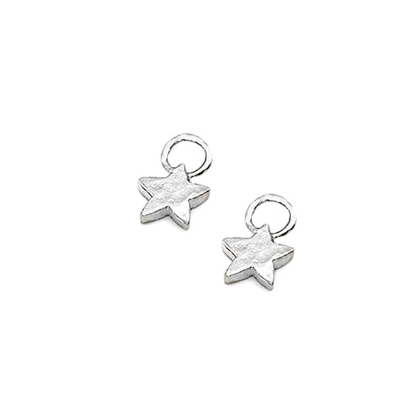 Silver Star Charms